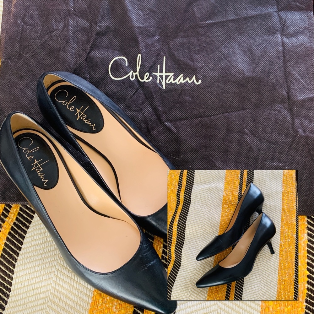 Cole Haan Black Heels with NikeAir technology